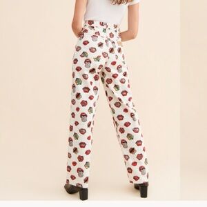 *RARE* Wrangler Barrel 625 high rise Barrel *read my lips* *rolling stones* NWT